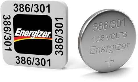 Energizer SR 386/301 Silver Oxide Button Cell Battery