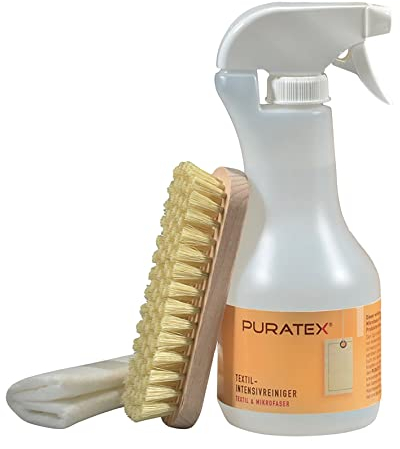 PURATEX Textil Intensiv-Reinigungs Set 500 ml Reiniger plus Zubehör