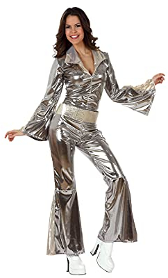 ATOSA déguisement disco argenté XS