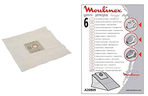 SACHET DE SACS BOOGY MOULINEX POUR PETIT ELECTROMENAGER - A26B09