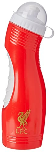 Liverpool F.C. Official Plastic Water Bottle, Red, one size