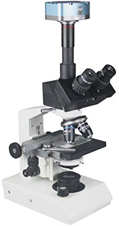 Radical 2000X Professional Compound Trinocular Vet Biology Doc Microscope W Usb Camera