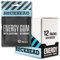 BLOCKHEAD Energy Pfefferminz-Kaugummi - 12 Packungen mit je 10 Stück (insgesamt 120 Stück), Koffein, Niacin, Vitamine B1, B5, B6 & B12 - Kalorien- & Zuckerfrei… (Ginseng)