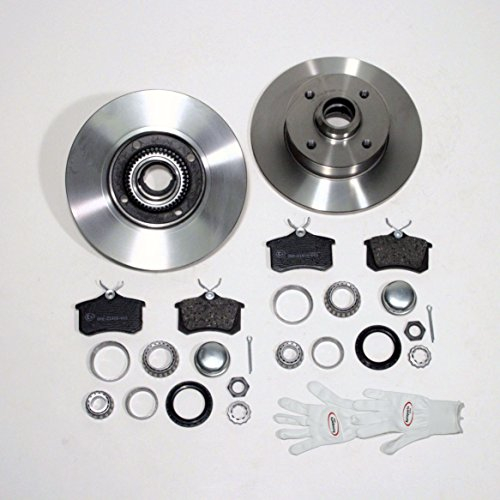Autoparts-Online Set 60001326 Bremsen + Beläge + Radlager hinten