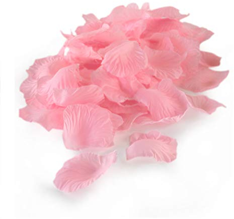 WeddingTree 3000 x Rosenblätter pink - Rosen Blätter für Hochzeit Valentinstag Geburtstag Party als romantische Deko - Rosenblüten Deko Rosenblätter – Blumenblätter - Rosenblütenblätter