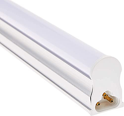 Jandei 22W 3000K T5 LED-Rohr mit Halterungen und Kabel, 1500 mm Länge, Warmweiß