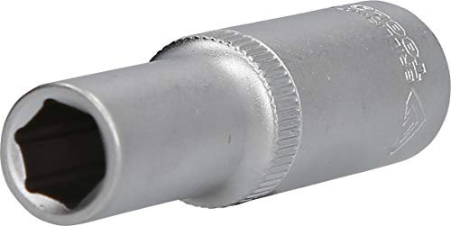 BRILLIANT TOOLS BT022821 Douille 6 pans 1/2, version longue, 11 mm [Powered by KS TOOLS]