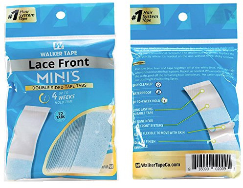 Lace Front Support Tape - Mini Hair Tape Adhesive for Wigs & Toupees