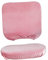 HomeDecTime 2X Housse De Bureau en Rotation pour Ordinateur De Bureau avec Housse De Dossier/Housse De Siège - Rose