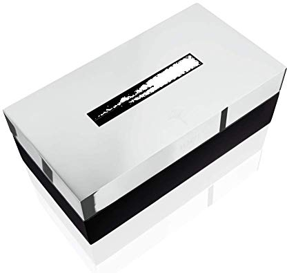 Joop! Blackline Kleenexbox - Schwarz/Chrom