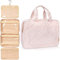 BOACAY Trousse de Toilette Grande Capacité Femme, Fille, Enfant, Sac de Voyage Cosmétique à Suspendre, Vanity Souple pour la Douche ou Maquillage