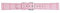 Eichmüller Uhrenarmband Lederband Kalbsleder Alligator-/Krokoprägung 12/14/16/18/20/22 mm (Rosa, 18 mm)