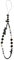scicent Beaded Phone Charm Wrist Strap Key Chain 7112
