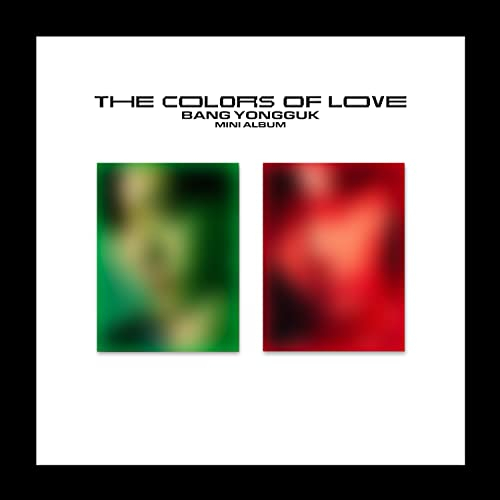 B.A.P Bang Yongguk THE COLORS OF LOVE 2nd Mini Album CD+Photobook+Folded poster on pack+Postcard+Polaroid+Sticker+Tracking Sealed YONG GUK (Random)