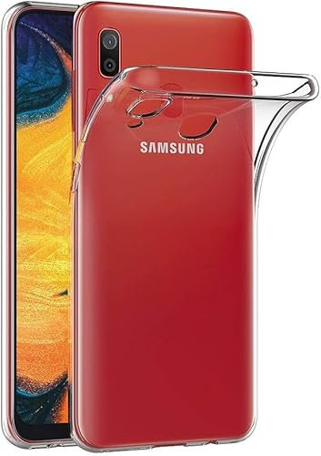 Oprimio Coque Transparente pour Samsung A20/A30 - Silicone Ultra Fin, 100% Transparent, Matériau Allemand - Protection pour Galaxy A20 et A30
