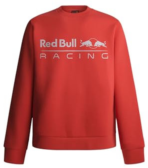Red Bull Racing X Pepe Jeans Herren RBR Team Logo Crew Sweatshirt, Red (Mars RED), L