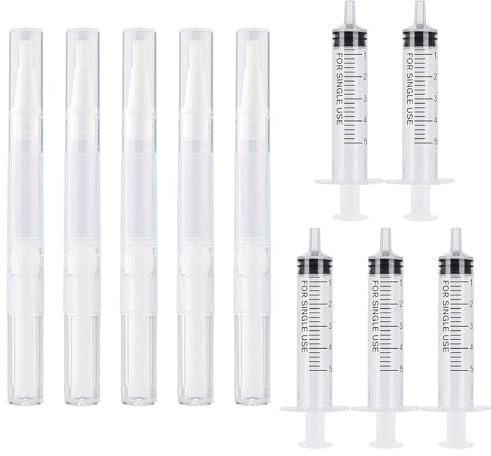 10 Pcs Large Capacity Touch-Up Paint Pen Drywall Repair Kit,Paint Touch Up Pen for Wall,Touch Up Paint Pen,Touch Up Paint Brushes Fillable Paint Brush Pens for Drywall Furniture Stain Scratches Repair