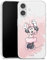 Slim Case extra dünn kompatibel mit Apple iPhone 16 Silikon Handyhülle transparent Hülle Mickey & Minnie Mouse Disney Motiv ohne Hintergrund