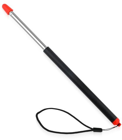 Baguette Télescopique, Bâton de Pointeur d'Enseignant, 120cm Pointeur Rétractable Extensible Bâton de Guidage Portatif pour Salle de Classe Présentation Tableau Blanc Enseignants École Bureau