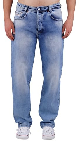 Picaldi Zicco 472 Herren Jeans | Relaxed Tapered Fit | Karottenschnitt Hose | Lässig & Locker geschnitten | Cadet Grey