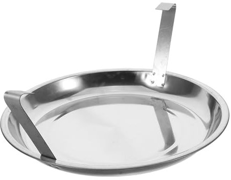FELTECHELECTR Stainless Steel Ash Pan Handles for Efficient Ash Collection Fire Pit and Fireplace Tray Accessory Easy Cleanup and Safe Grilling Equipment
