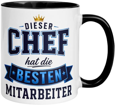 Chef Geschenk Tasse | Dieser Chef hat die besten Mitarbeiter