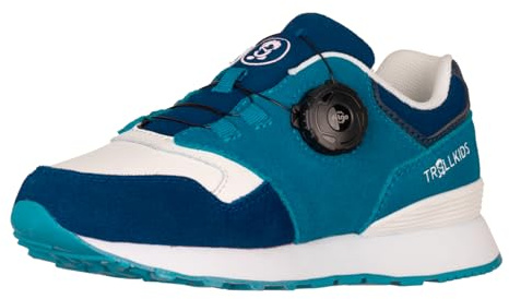 Trollkids Kids Kristiansand Sneaker 41, Harbor Blue