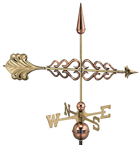 Good Directions Smithsonian Arrow Wetterfahne Reines Kupfer