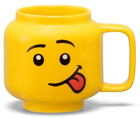 Room Copenhagen Lego Silly Boy Taza de cerámica de 9 onzas