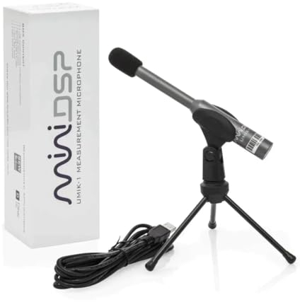 miniDSP UMIK-1 Omni-Directional USB Measurement Calibrated Microphone