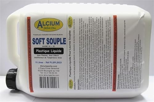 ALCIUMPECHE Bouteille de Plastique Liquide 5L – Soft – Souple - (599)