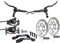 JGbike Shimano MT200 mtb Hydraulic Disc Brake Set & RT56 rotors 160mm + 160mm