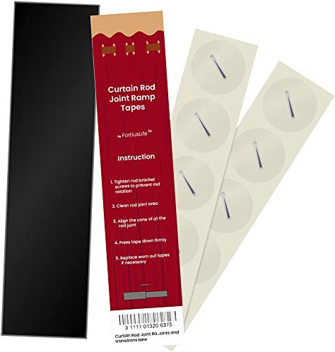 Gardinenstange Gelenk Rampe Tapes (5)