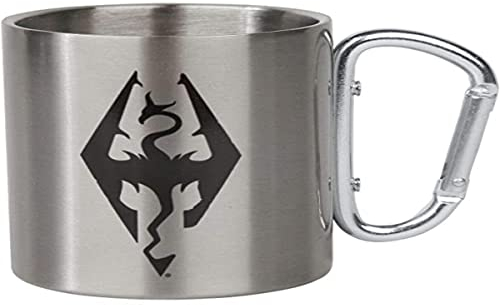 Skyrim Dragon Symbol Karabiner Camping Tasse