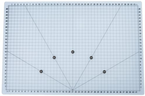 PURElite CFPL25 Transparente Schneidematte, Plastik, Durchsichtig, A3
