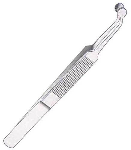 Meibomian-Pinzette, Edelstahl, für trockene Augen, Pinzette, Augenlid-Massage-Pinzette
