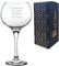 Personalised Engraved Extra Large Ambassador Gin Balloon, Gift Boxed, Personalise with Any Message for Any Occasion