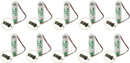 My Brand, Maxxistore - Saft batteria litio 3, 6 V compatibile antifurto allarme Tecnoallarm (10 Pezzi)