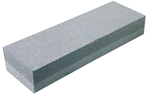 BAUSTER® Abziehstein Schleifstein Messerschärfer 200 x 50 x 20 mm grob und fein Messerschleifer Abziehstein Wetzstein Schärfen