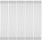 Doumneou Edelstahl 20cm Draht Kabel Schlüsselanhänger (50pcs)
