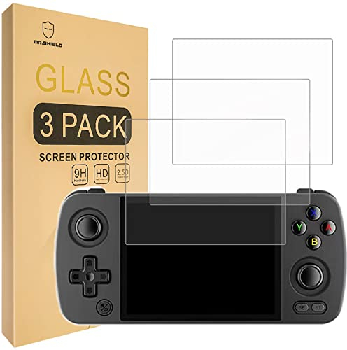 Mr.Shield Schutzfolie Kompatibel mit Anbernic RG405M [3 Stück] Schutzglas Schutzglasfolie 9H Härte, HD Klare Displayschutzfolie