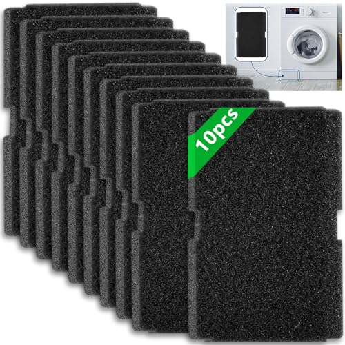 XSHAO® 10 Stück Beko Trockner filter, Beko Wärmepumpentrockner Filter für Beko 2964840100, Grundig/Blomberg/Elektra Bregenz/Schaumstoff-Filter für Wäschetrockner