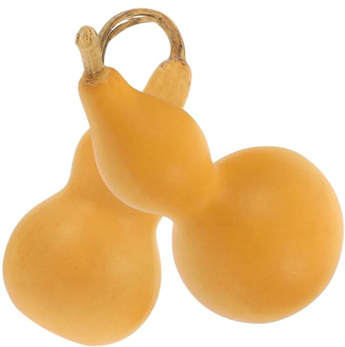 Baluue Natürliche Kalebasse Dekoration 6X3.15X3.15 Zoll Getrocknete Gourd Ornament Desktop Kürbisdekor Für Büro Zuhause Und Wohnaccessoires
