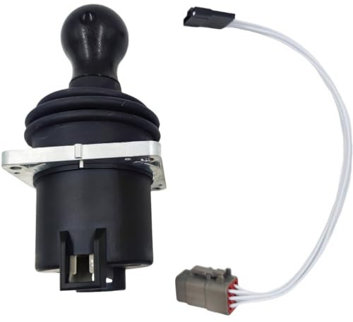 SPJIUQI Single Axis Joystick Lift Controller 111415 11415GT w/ Harness 119613 Compatible with Genie Boom Lift S-100 S-105 S-120 S-125 S-40 S-45 S-60 S-65 S-80 S-85 Z-45/25 IC Z-45/25J