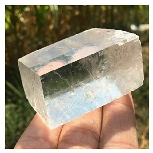 UIMWHAVG Natürlicher Quarzkristall Island, Lehrproben, 1 Stück, Dekoration Naturstein (Size : 100-150g)