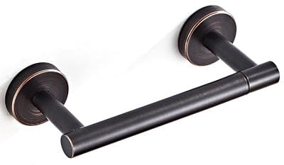 RARXTR Porte-papier toilette en bronze SUS304 en acier inoxydable à double poteau pivotant pour salle de bain RV Bronze huilé