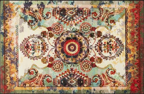Wash+Dry Fußmatte, Grandioso 115x175cm, innen und außen, waschbar, bunt