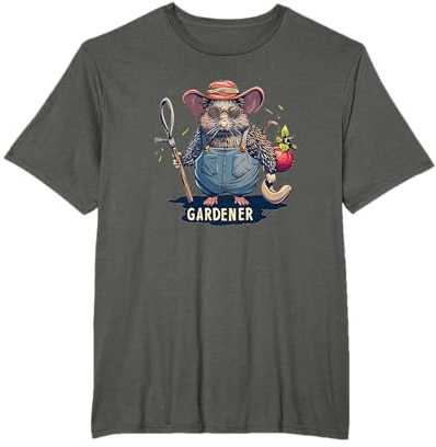 Schönes Gärtner-Kostüm für Mann und Frau T-Shirt