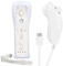 Controller für Nintendo Wii: Wii Controller Remote mit Nunchuck Wii Remote Gamepad mit Nunchuk Wii Fernbedienung für Wii Wireless wii Fernbedienung (Controller ohne Motion Plus) (Weiß)