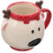 Garneck Weihnachtsmann-elch-keramikbecher Handbemalt Weihnachtsdekor Wiederverwendbarer Wasserbecher Elegantes Design Weihnachtsfeier